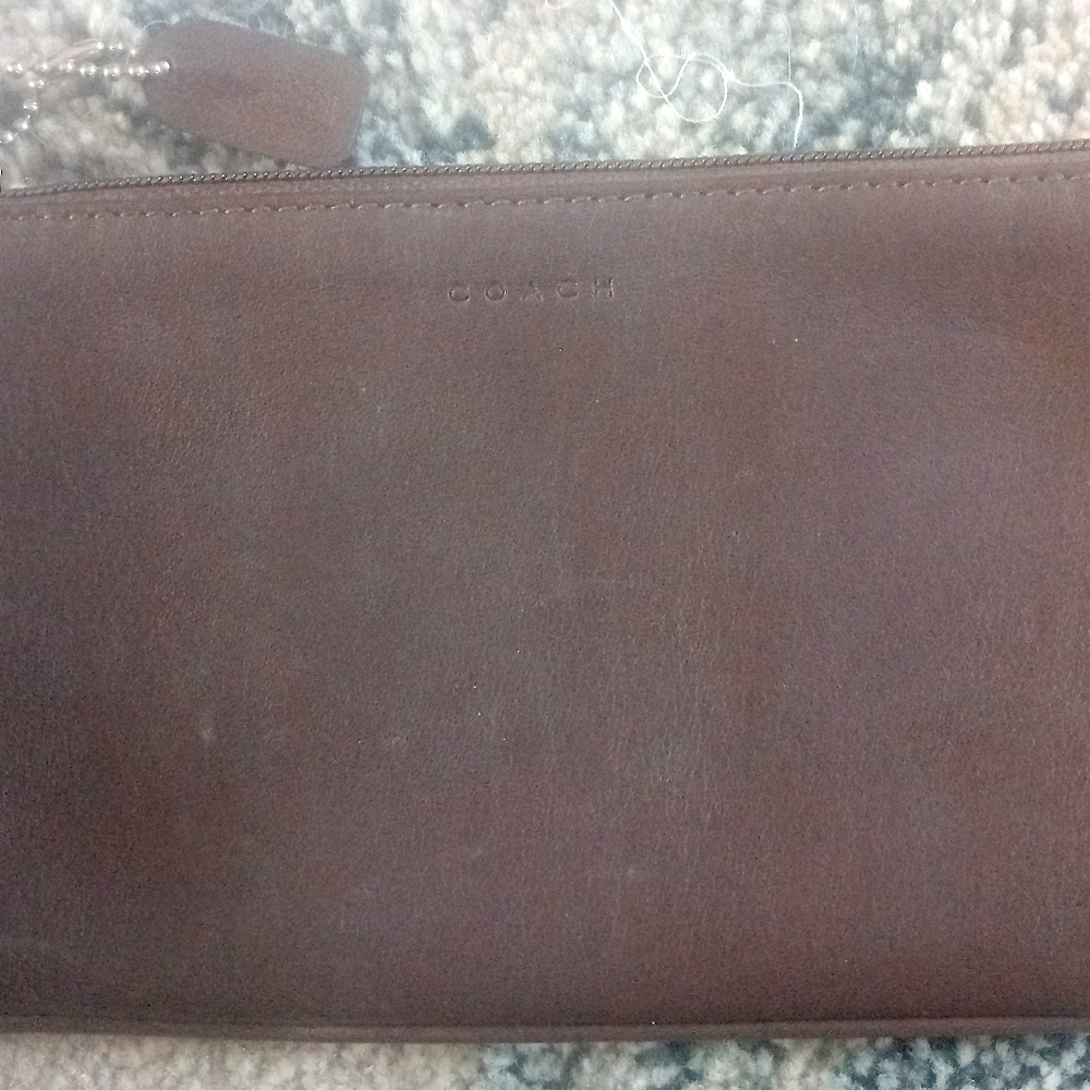 Coach Leather Pouch